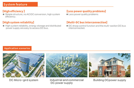 Flexible DC Distribution Microgrid Energy Storage Solution High Efficiency