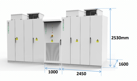 630kW 1260kWh Battery Energy Storage System Three Phase DC600V-DC900V